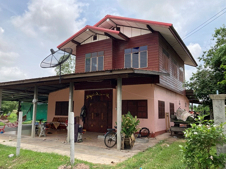 บ้านหลุดจำนอง ธ.ธนาคารกรุงเทพ บ้านบาก ศรีสมเด็จ ร้อยเอ็ด